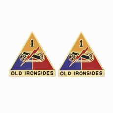 1st Armored Division Unit Crest (Old Ironsides)